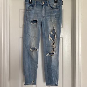 American eagle ripped jeans